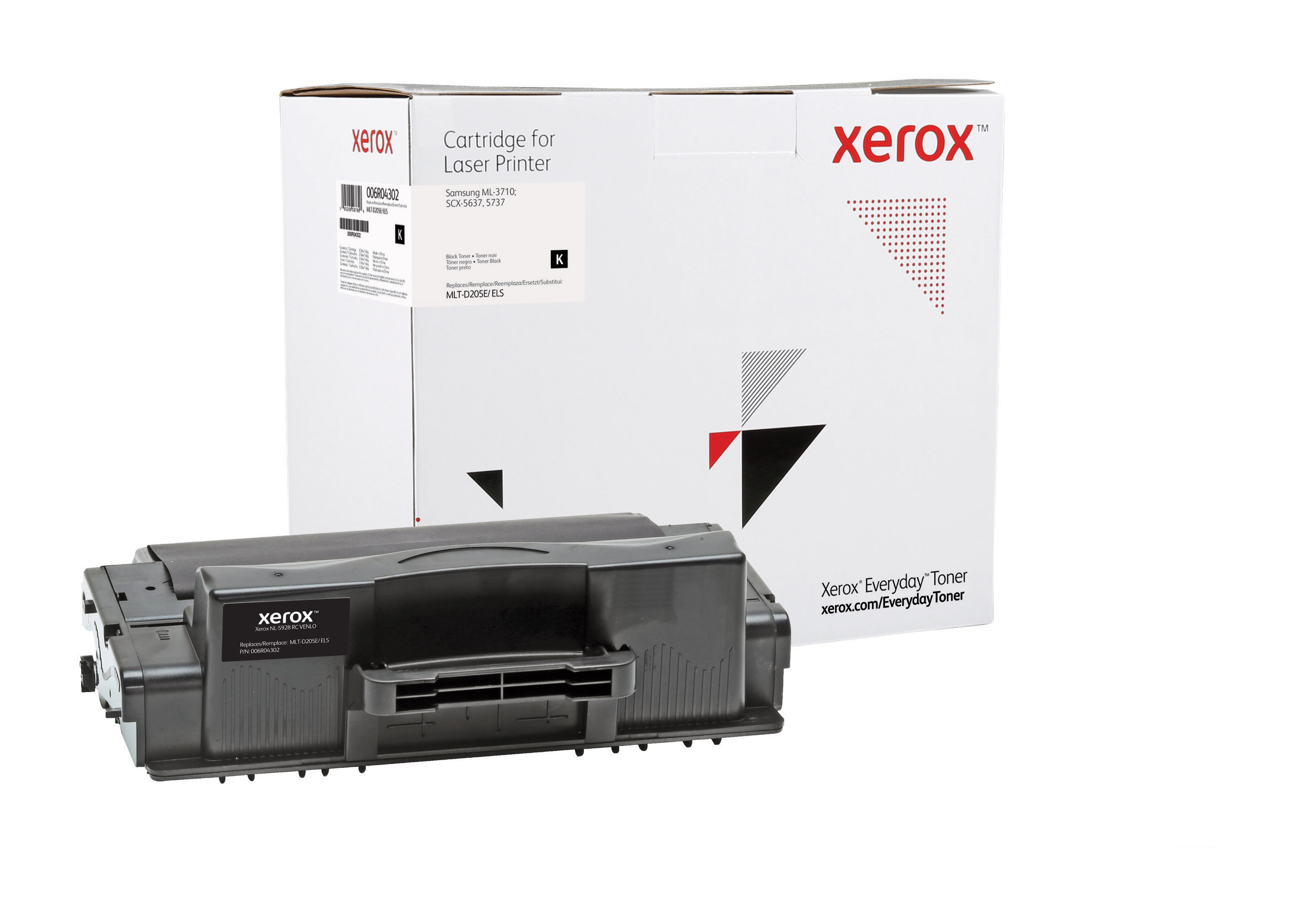 Image of Everyday Toner ™ di Xerox Nero compatibile con Samsung MLT-D205E, Altissima capacità