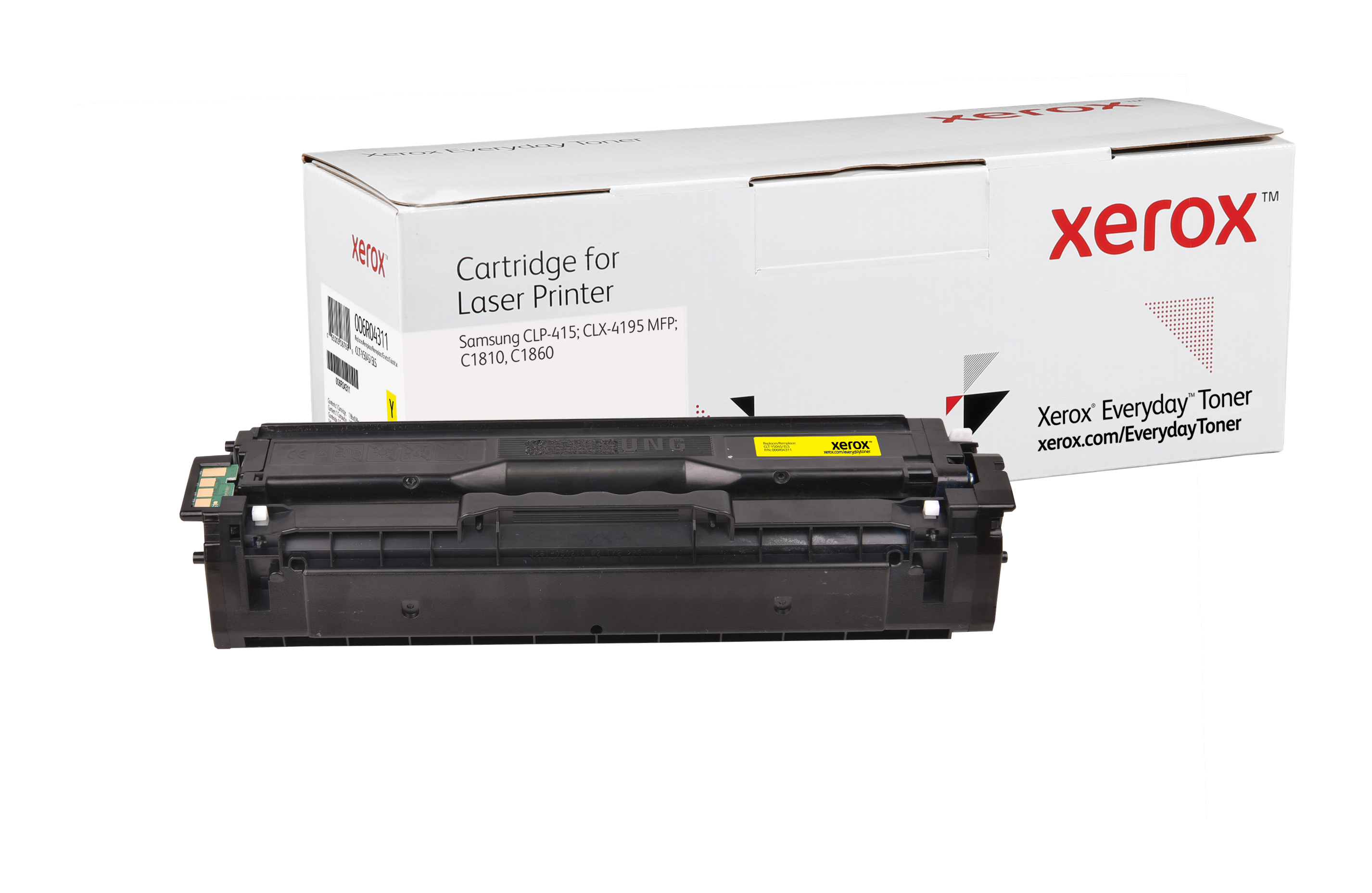 Image of Everyday Toner ™ di Xerox Giallo compatibile con Samsung CLT-Y504S, Capacità standard