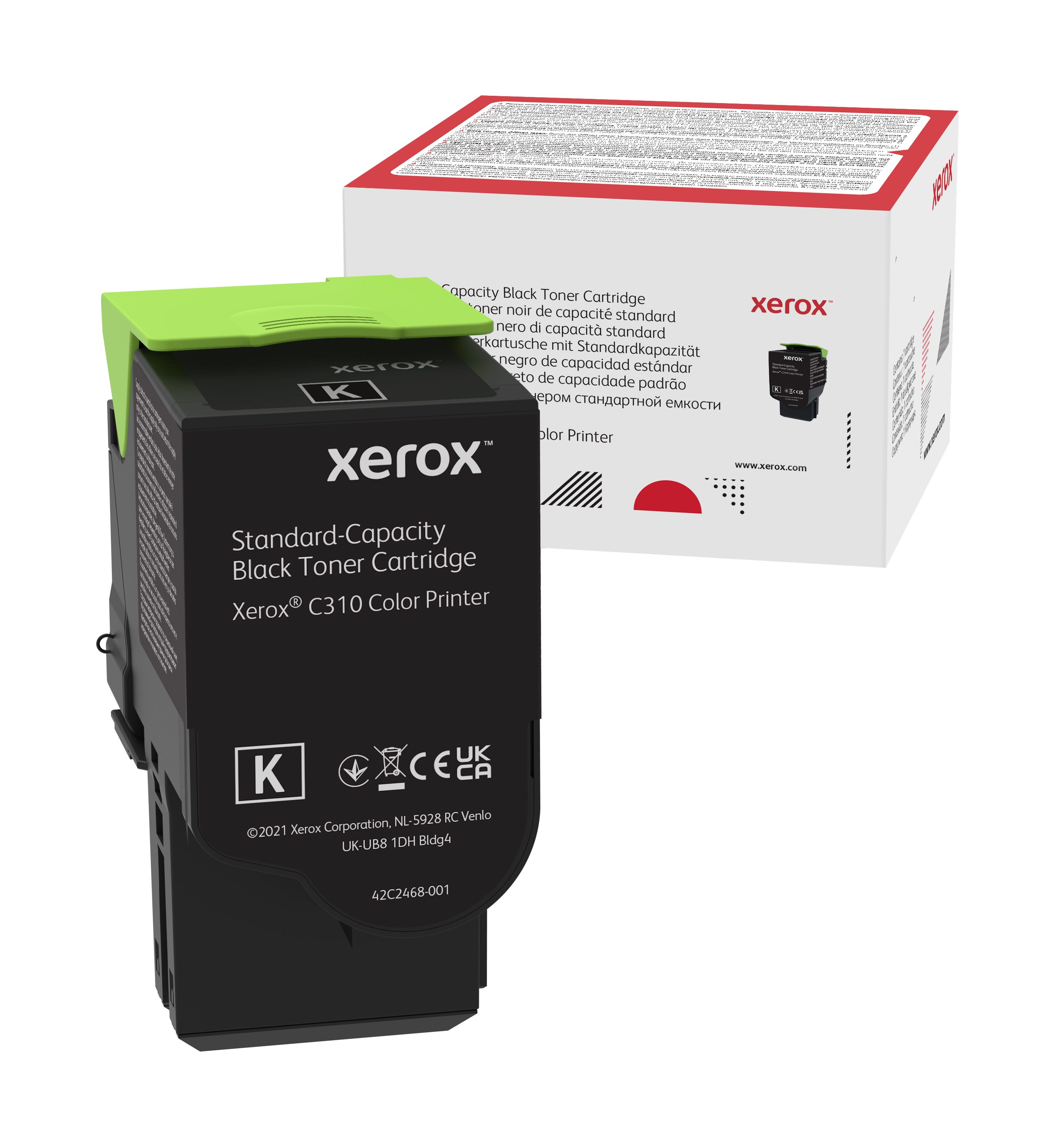 Image of Xerox Cartuccia toner Nero a Capacità standard da 3000 Pagine per Stampante a colori ® C310​/​multifunzione a colori ® C315 (006R04356)
