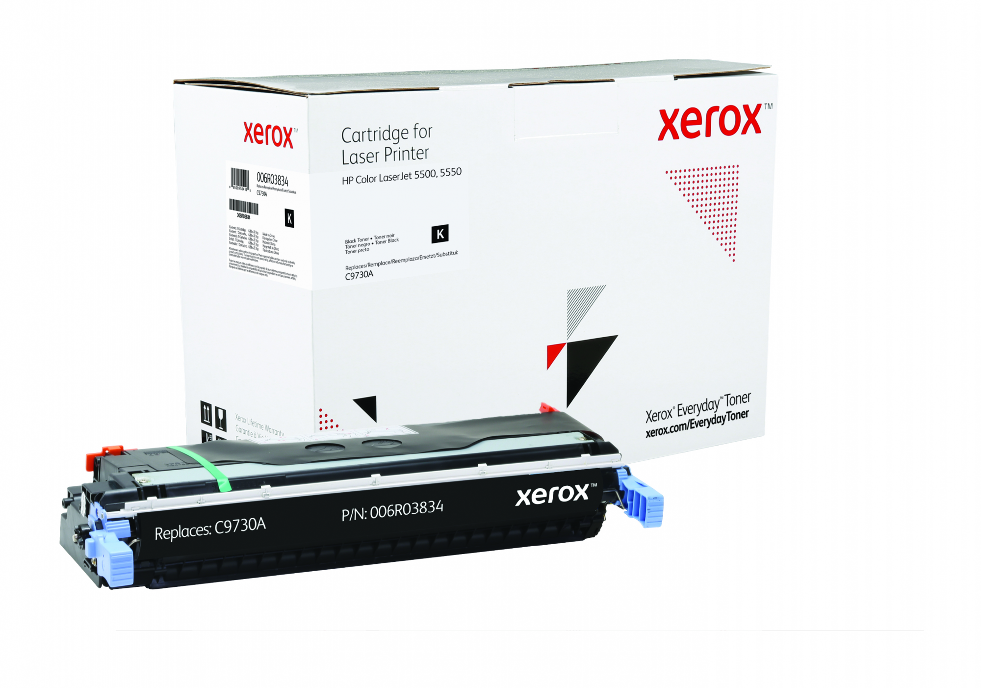 Image of Everyday Toner ™ di Xerox Nero compatibile con HP 645A (C9730A), Capacità standard