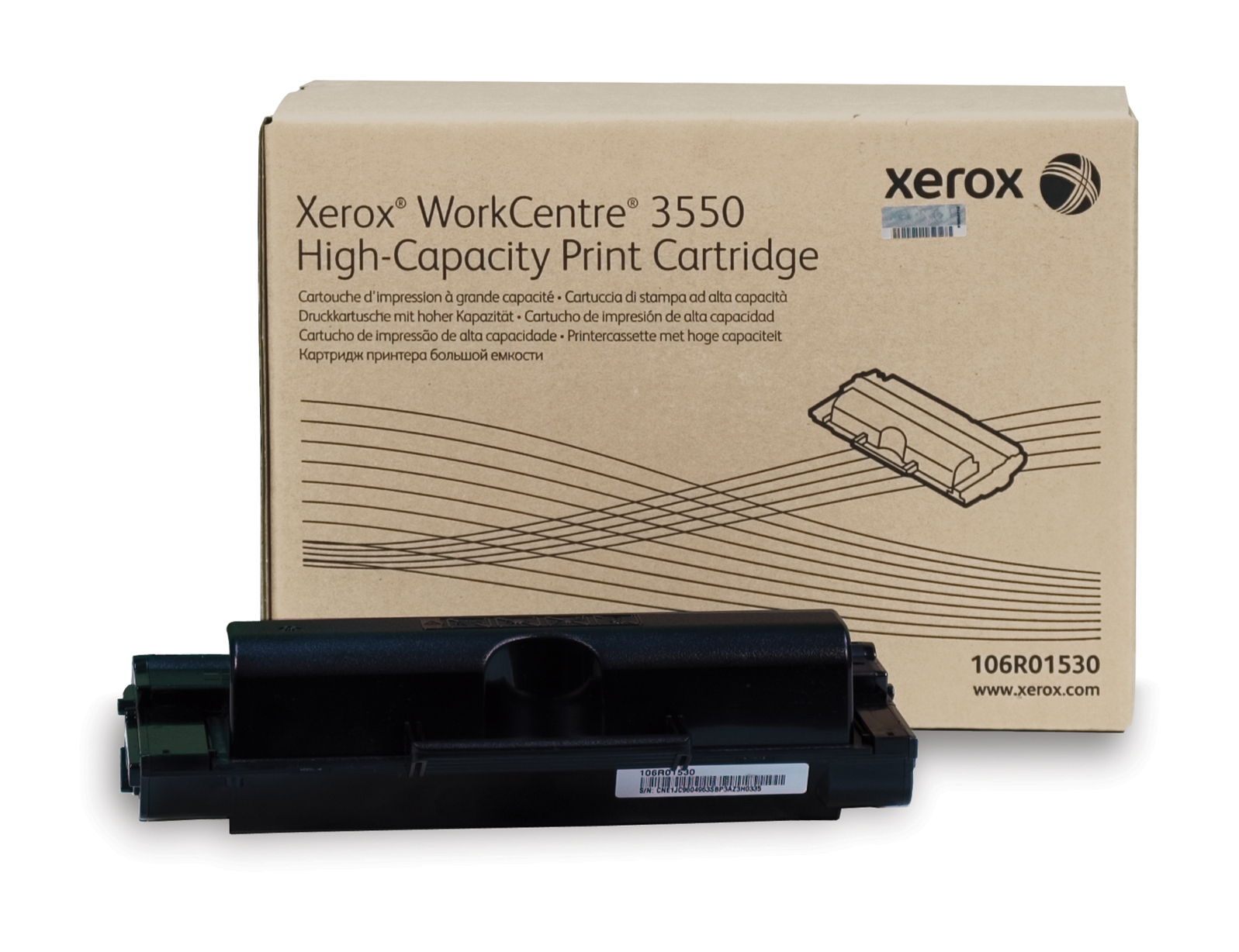 Image of Xerox Cartuccia toner Nero a High capacity da 11000 Pagine per WorkCentre™ 3550 (106R01530)