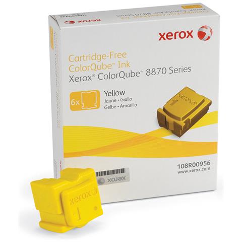 Image of Xerox 108R01028 cartuccia stick 6 pz Giallo 16900 pagine