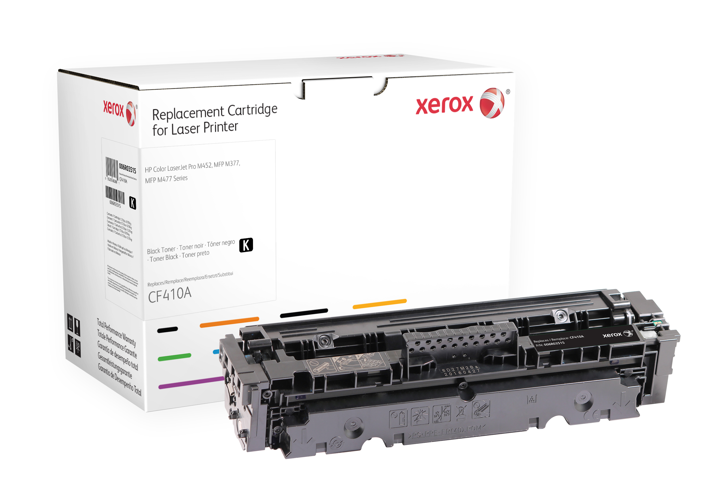 Image of Everyday Toner rigenerato ™ di Xerox Nero compatibile con HP 410A (CF410A), Capacità standard