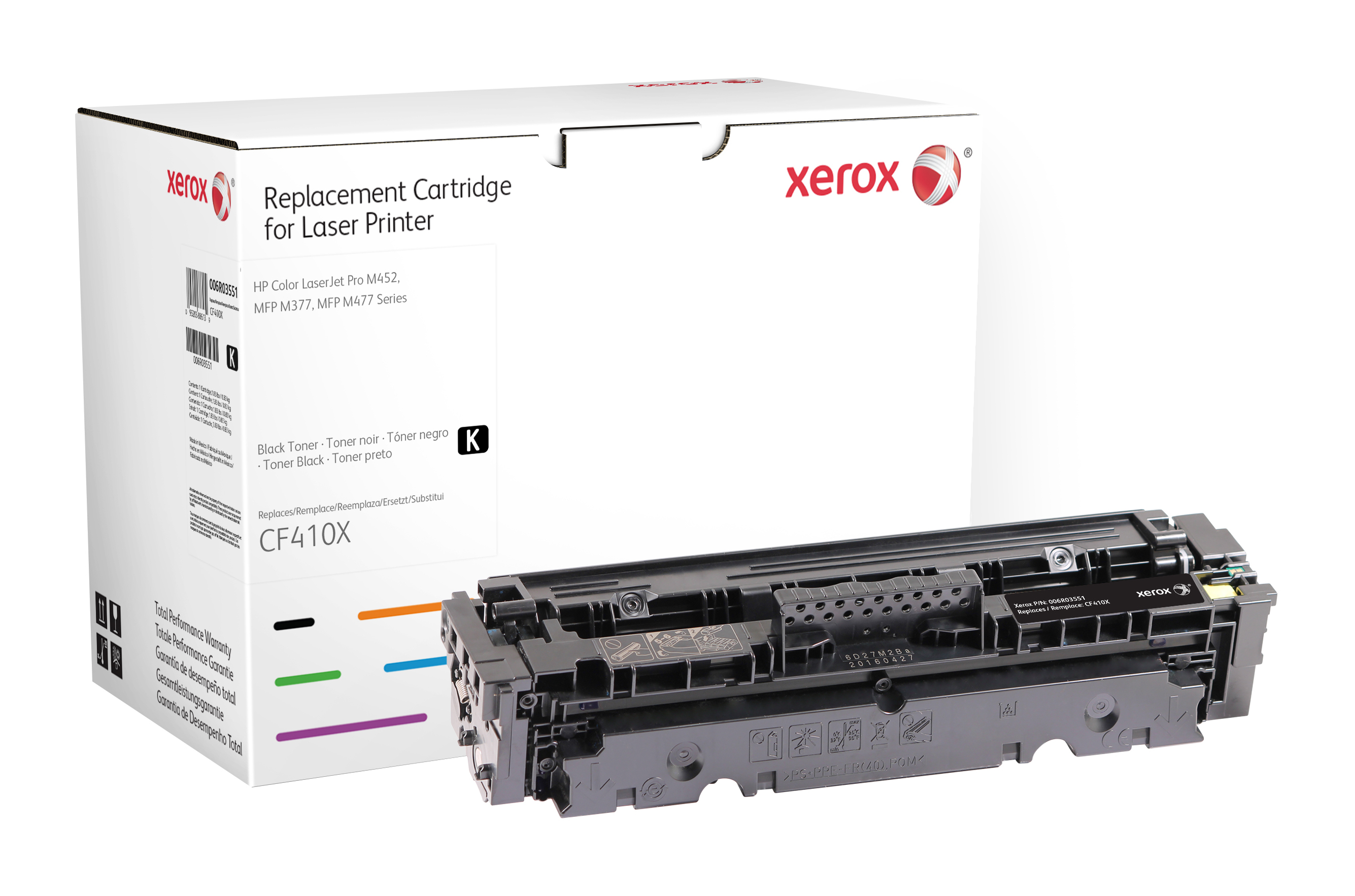 Image of Everyday Toner rigenerato ™ di Xerox Nero compatibile con HP 410X (CF410X), High capacity