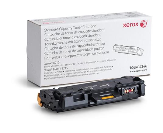 Image of Xerox Cartuccia toner Nero a Capacità standard da 1500 Pagine per Stampante ® B210, Stampante multifunzione ® B205​/​ ® B215 (106R04346)