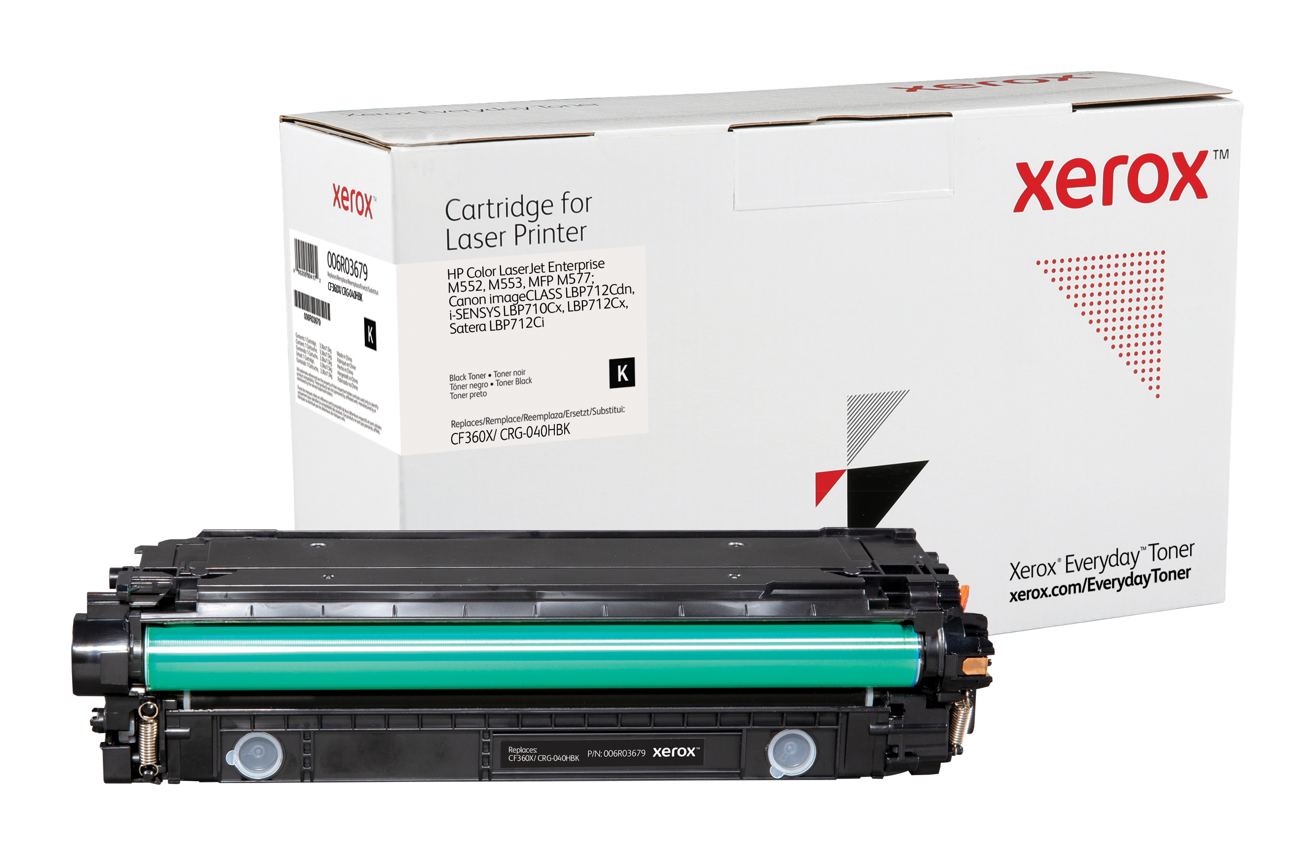 Image of Everyday Toner ™ di Xerox Nero compatibile con HP 508X (CF360X/ CRG-040HBK), High capacity