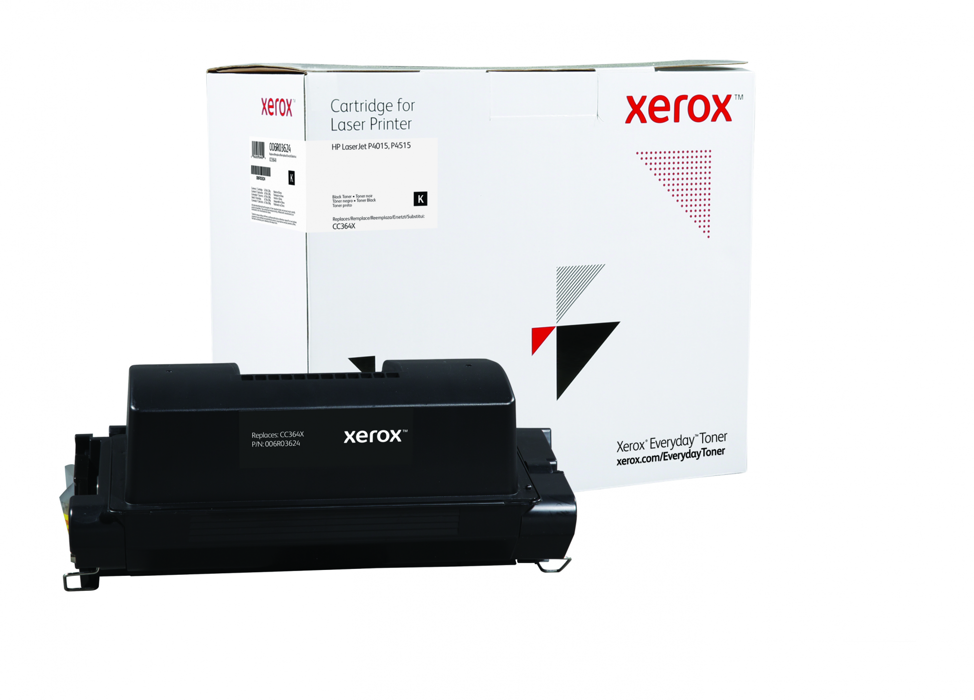 Image of Everyday Toner ™ di Xerox Nero compatibile con HP 64X (CC364X), High capacity