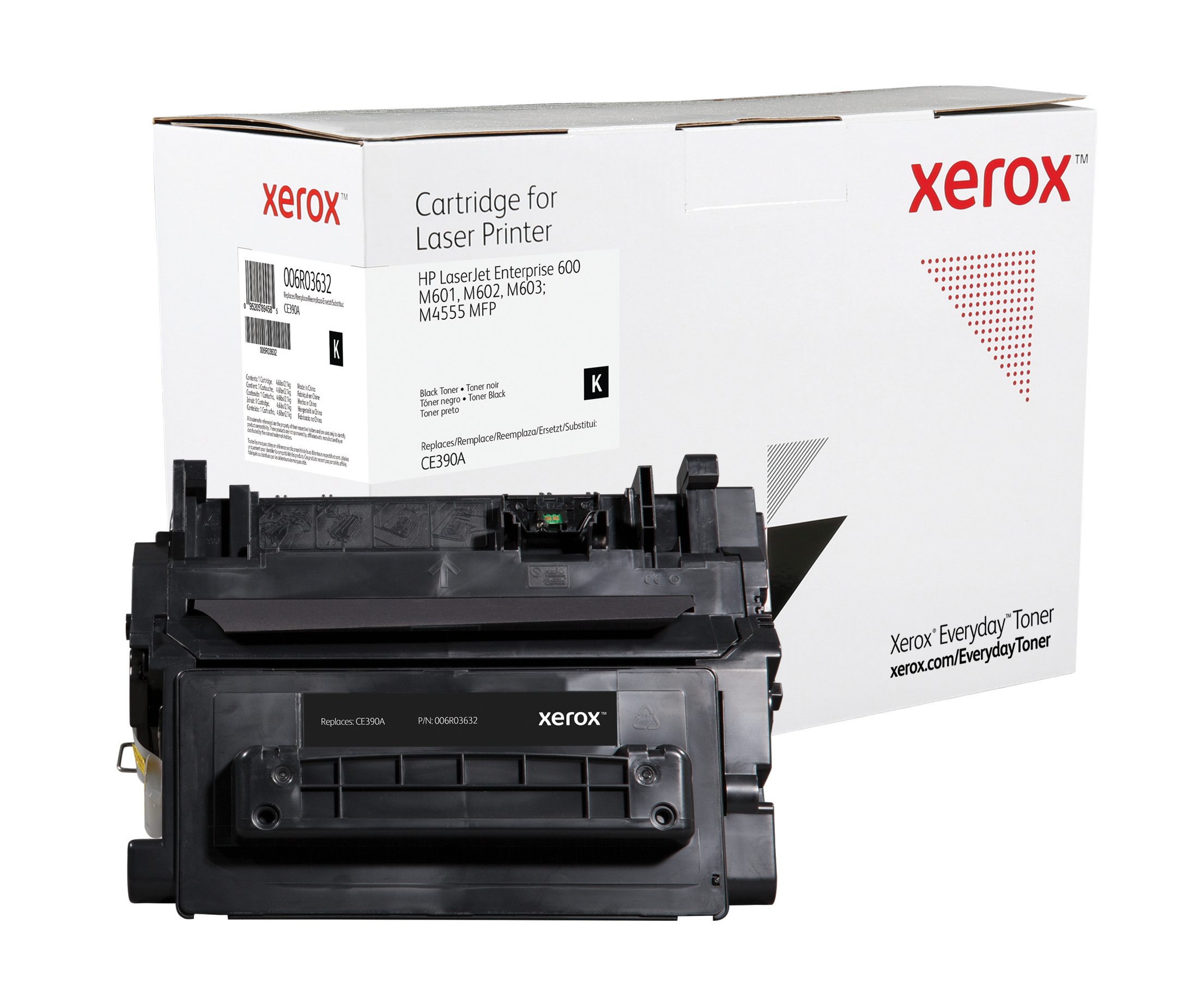 Image of Everyday Toner ™ di Xerox Nero compatibile con HP 90A (CE390A), Capacità standard