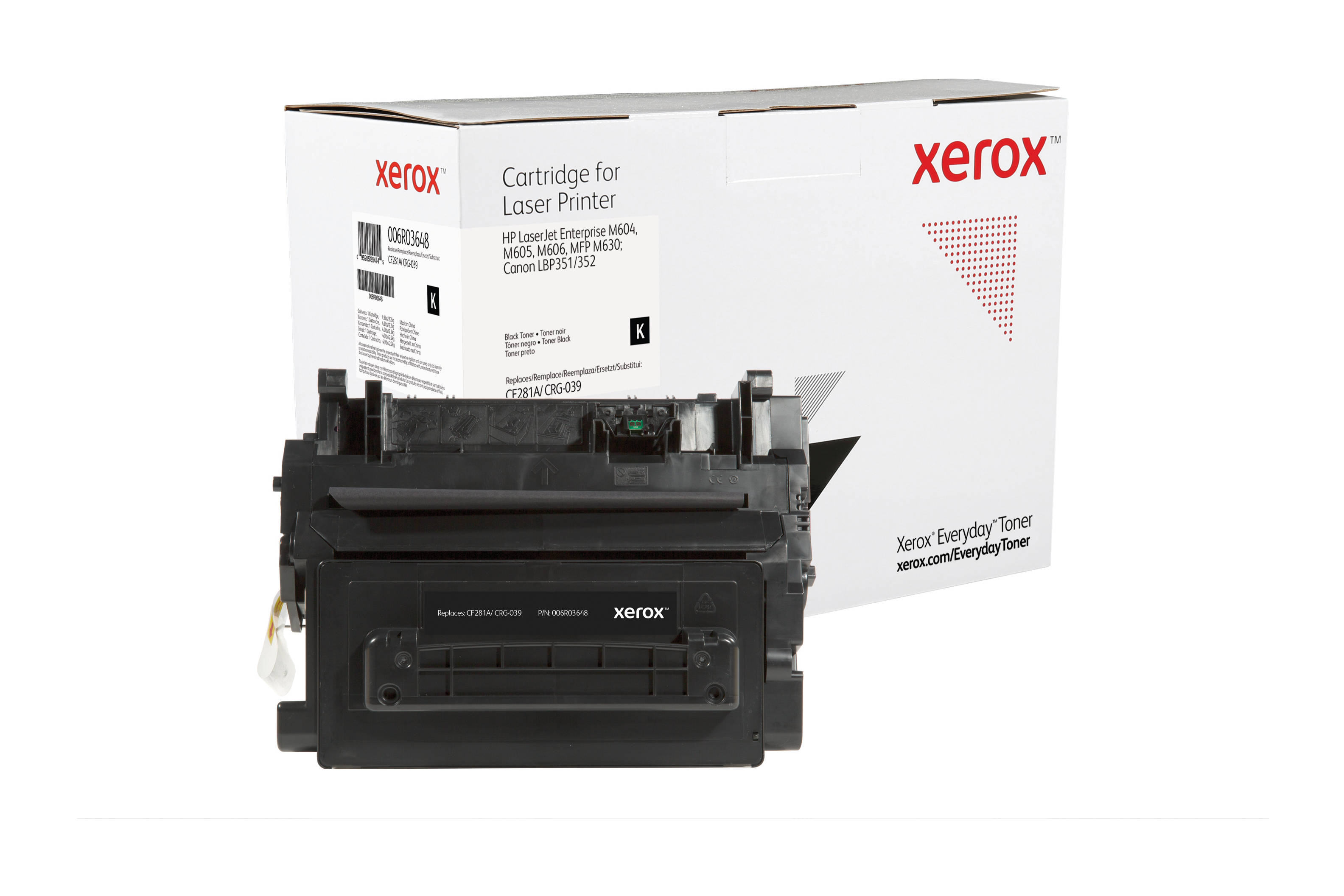 Image of Everyday Toner ™ di Xerox Nero compatibile con HP 81A (CF281A/ CRG-039), Capacità standard