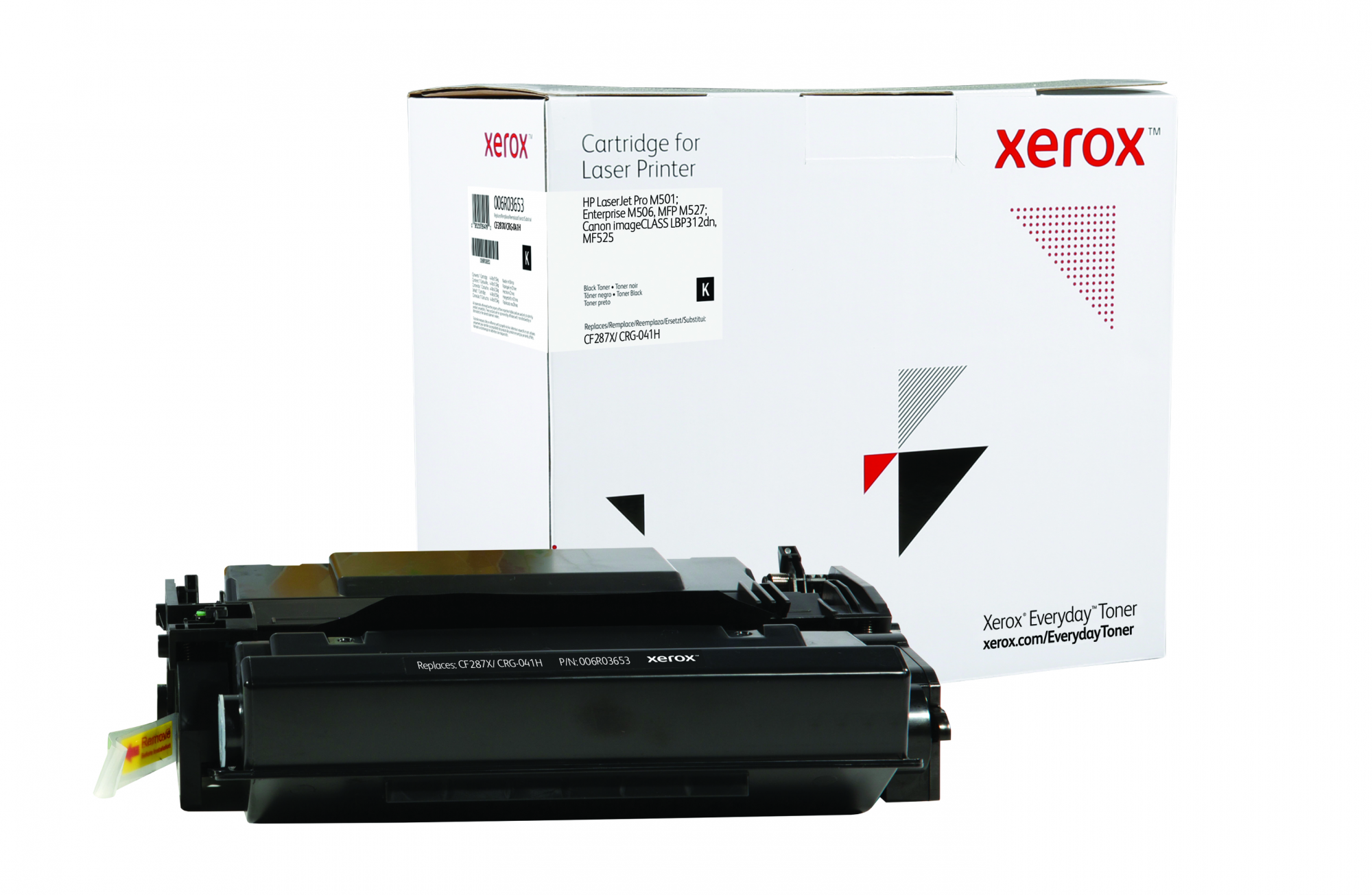 Image of Everyday Toner ™ di Xerox Nero compatibile con HP 87X (CF287X/ CRG-041H), High capacity