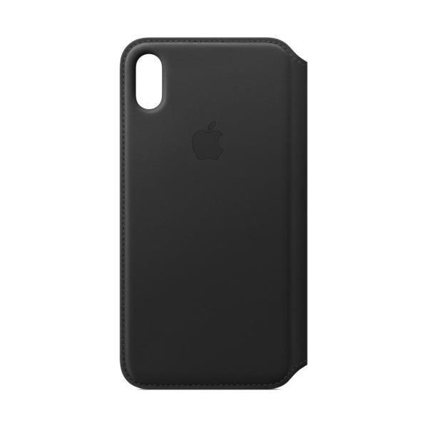 Image of iPhone XS Max Leather Folio - Black