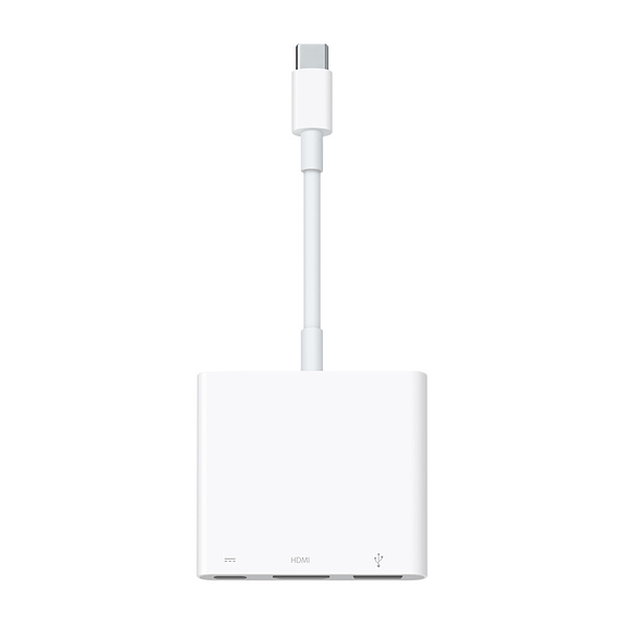 Image of Apple MUF82ZM/A cavo di interfaccia e adattatore USB-C HDMI/USB Bianco