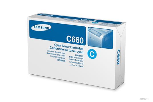 Image of Samsung Cartuccia toner ciano a resa elevata CLP-C660B