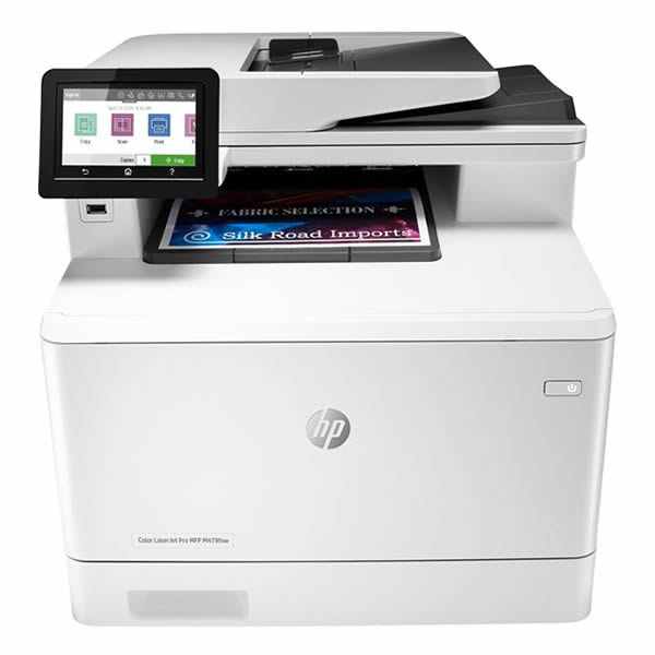Image of HP Color LaserJet Pro Stampante multifunzione M479fdw, Colore, Stampante per Stampa, copia, scansione, fax, e-mail, scansione verso e-mail/PDF; stampa fronte/retro; ADF da 50 fogli integri