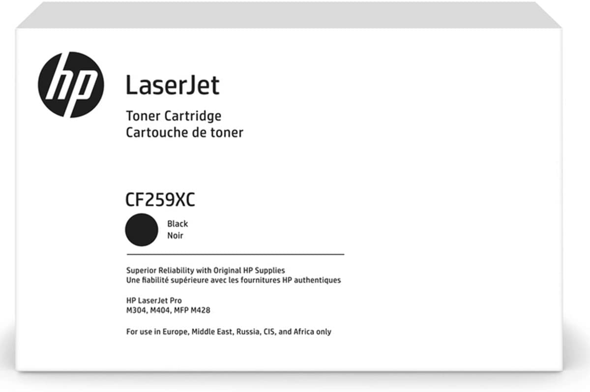 HP 59X Blk Contract LaserJet Toner Crtg - Toner - [K] - per HP LJ Pro M404, MFP M430 / HP LJ Ent M406, MFP M428