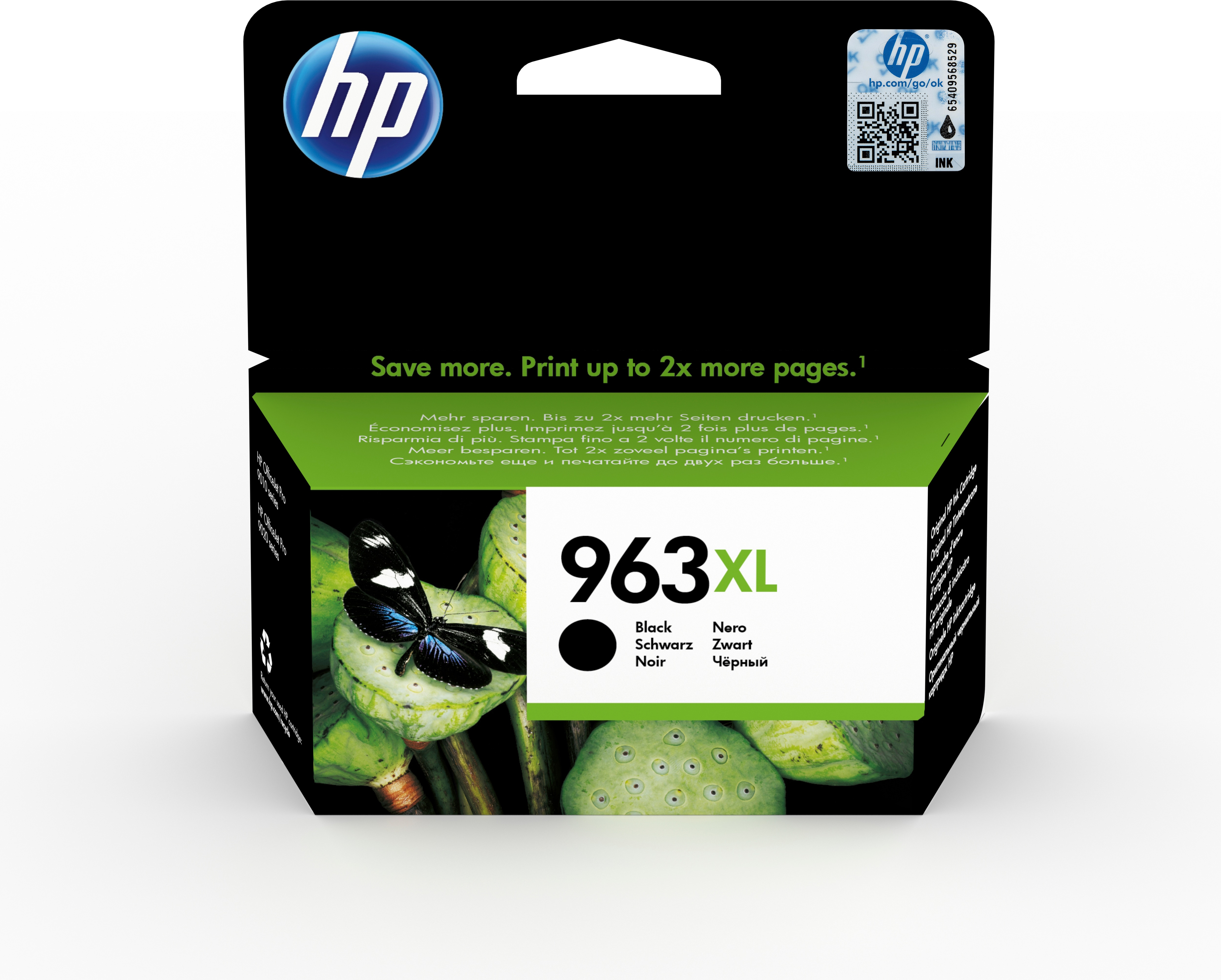 Image of HP Cartuccia di inchiostro nero originale 963XL ad alta capacità
