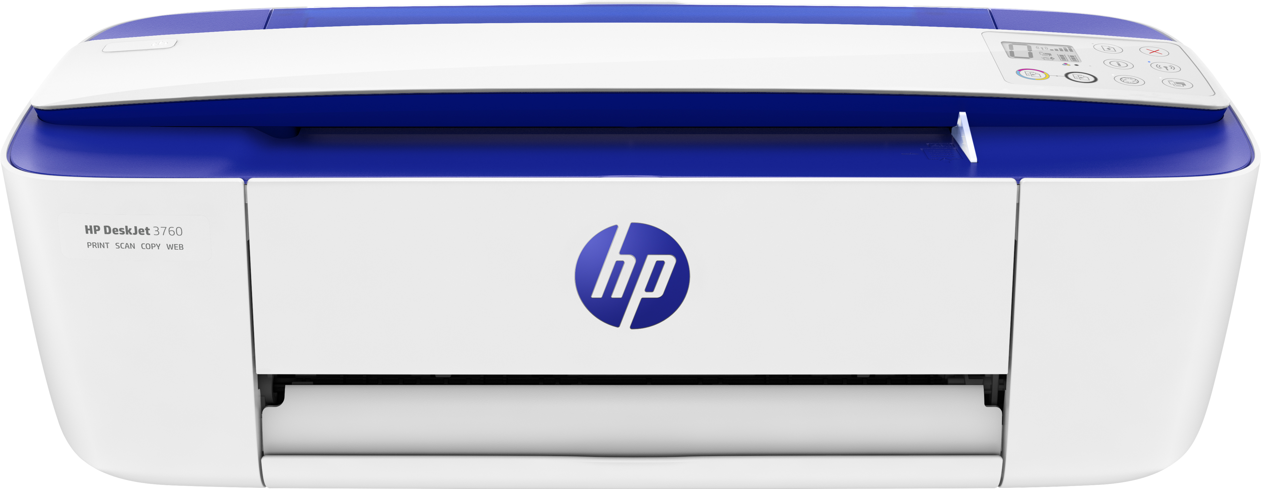 Image of HP DeskJet Stampante multifunzione 3760, Colore, Stampante per Casa, Stampa, copia, scansione, wireless, wireless; idonea a Instant Ink; stampa da smartphone o tablet; scansione verso PDF