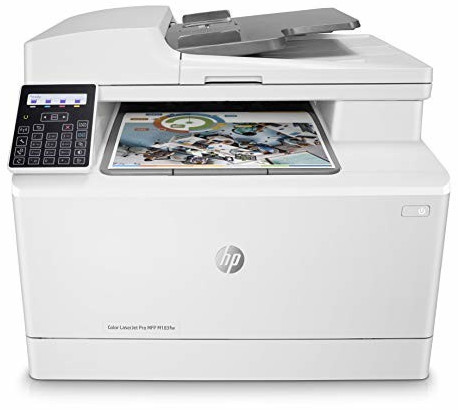 Image of HP Color LaserJet Pro Stampante multifunzione M183fw, Color, Stampante per Stampa, copia, scansione, fax, ADF da 35 fogli; Risparmio energetico; Funzionalità di sicurezza avanzate; Wi-Fi dual band