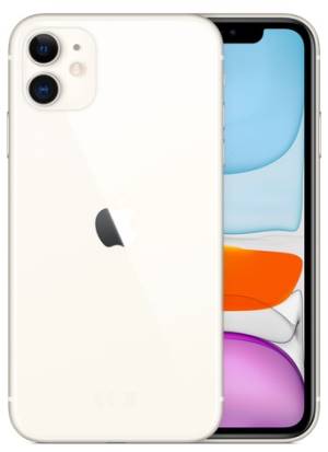 Image of Apple iPhone 11 128GB 6.1 White EU Slim Box MHDJ3ZD/A