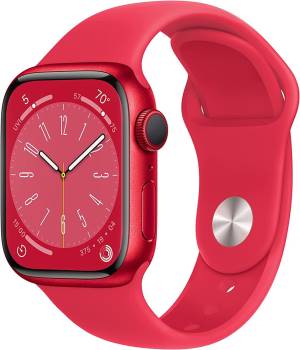 Immagine di  Apple Watch Serie8 45mm (PRODUCT)RED AC/RED SB MNP43TY/A