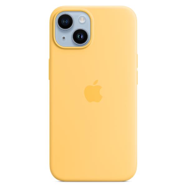 Image of iPhone 14 Silicone Case with MagSafe - Sunglow