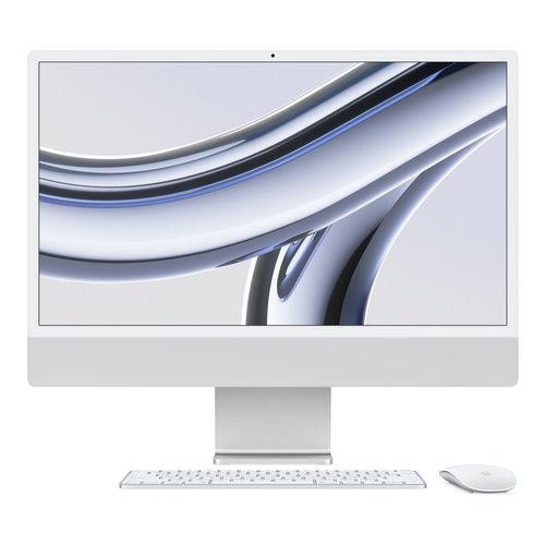 Image of iMac Apple M3 24 5K MQR93T/A silver 256GB
