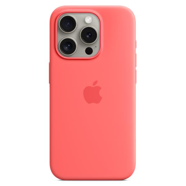 Image of IPHONE 15 PRO SI CASE GUAVA