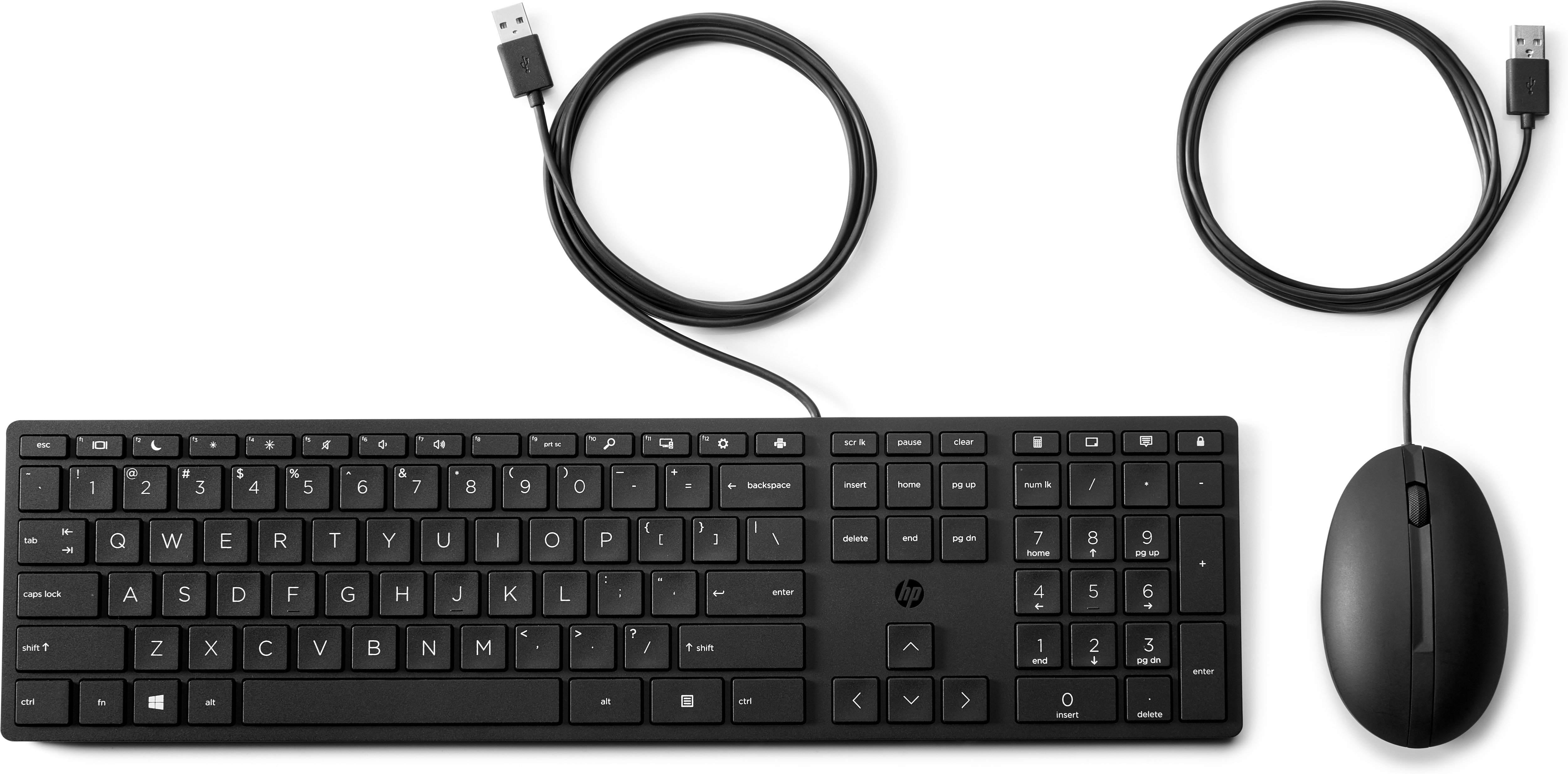 Image of HP Mouse e tastiera Wired Desktop 320MK