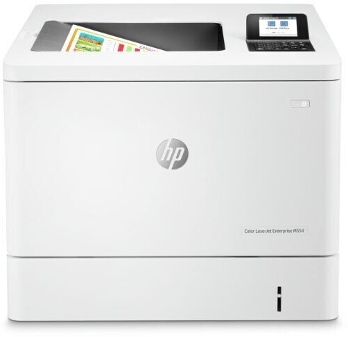 Image of HP Color LaserJet Enterprise Stampante Enterprise Color LaserJet M554dn, Color, Stampante per Stampa, Porta USB frontale, Stampa fronte/retro