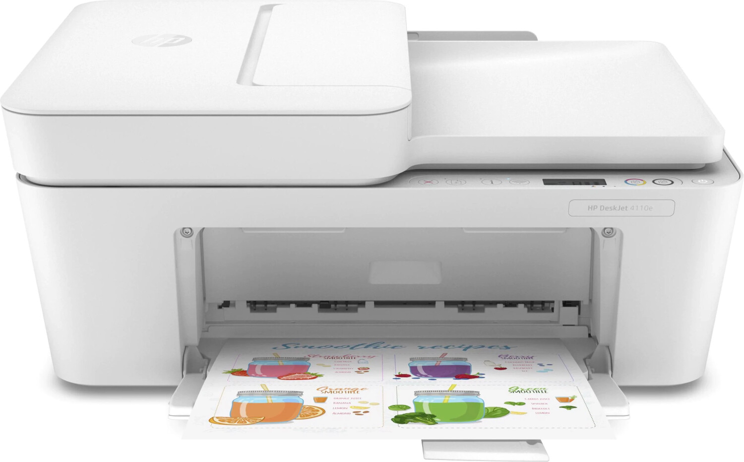 Image of HP DeskJet Plus Stampante multifunzione HP DeskJet 4110e, Colore, Stampante per Casa, Stampa, copia, scansione, invio fax da mobile, HP+; Idoneo per HP Instant Ink; scansione verso PDF