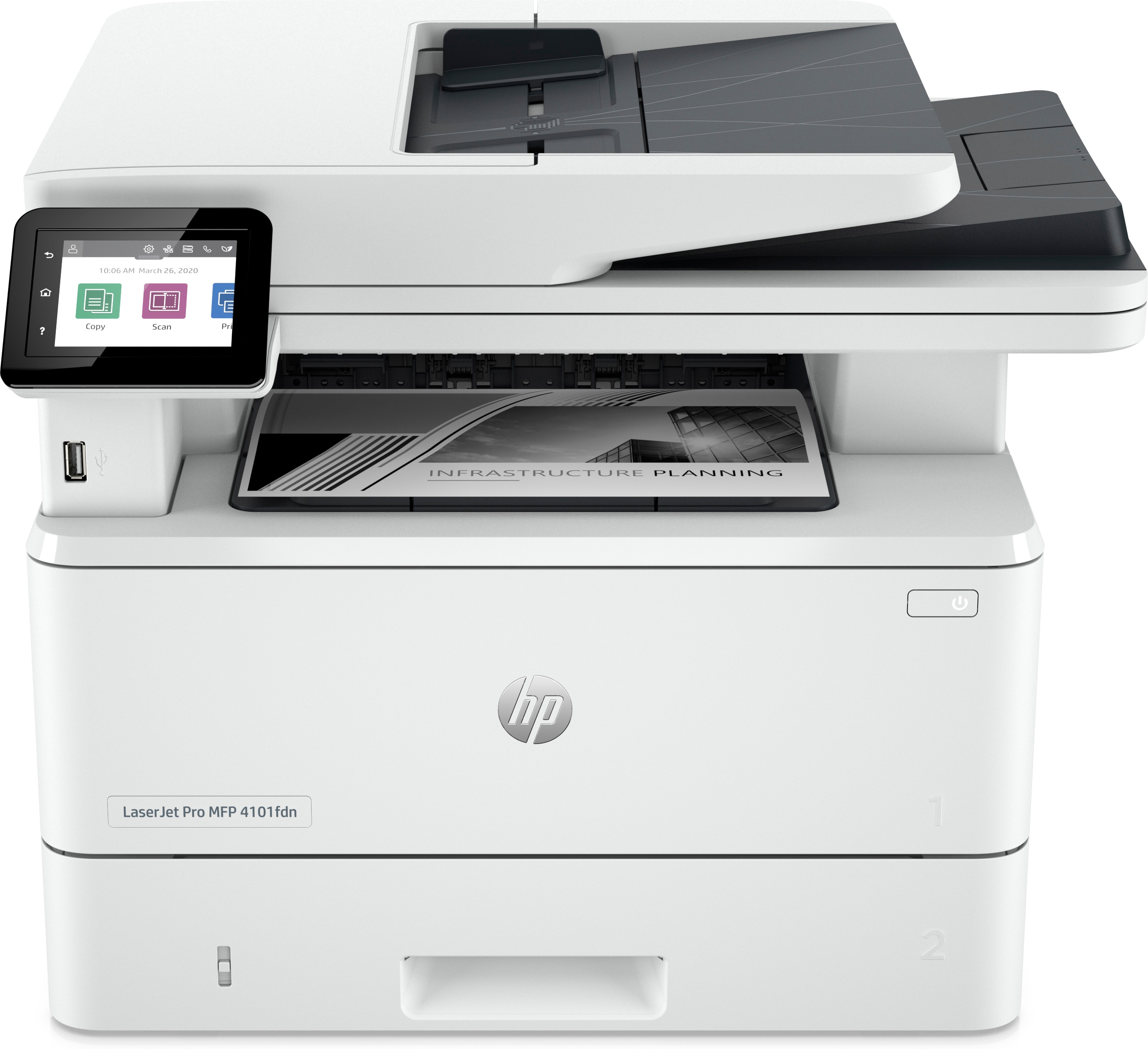 HP LaserJet Pro Stampante multifunzione 4102fdn