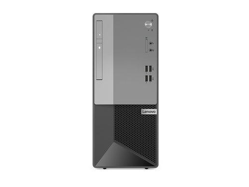 Image of Lenovo V50t i3-10100 Tower Intel® Core™ i3 4 GB DDR4-SDRAM 256 GB SSD Windows 10 Pro PC Nero, Grigio