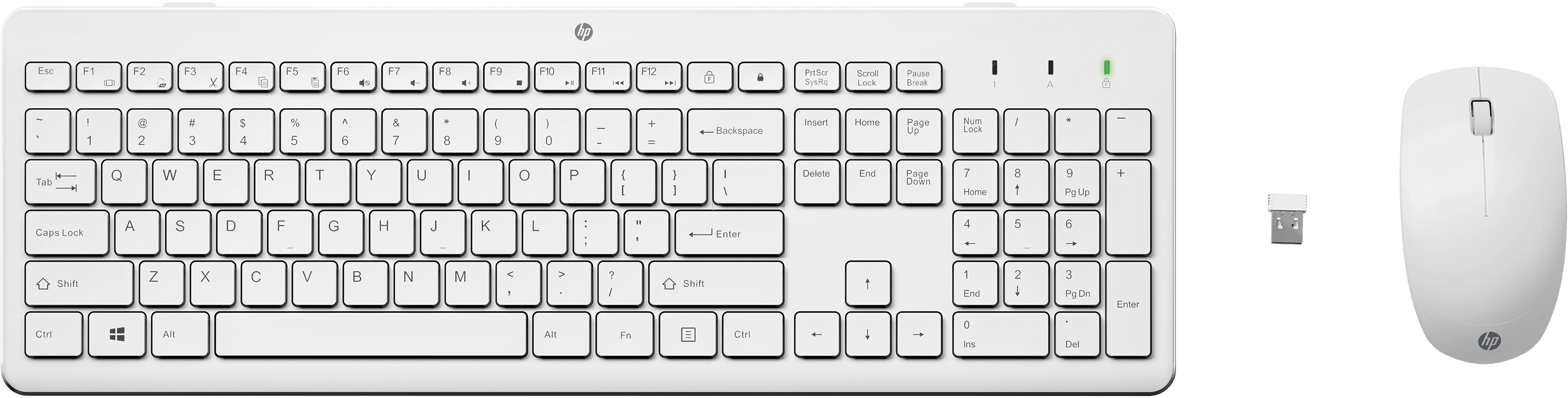Image of HP Combo tastiera e mouse wireless 230