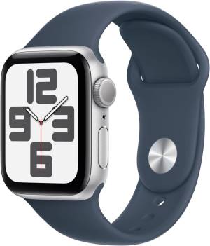 Image of Apple Watch SE 2023 40mm AC/Silver SB/StormB M/L EU MRE23QC/A