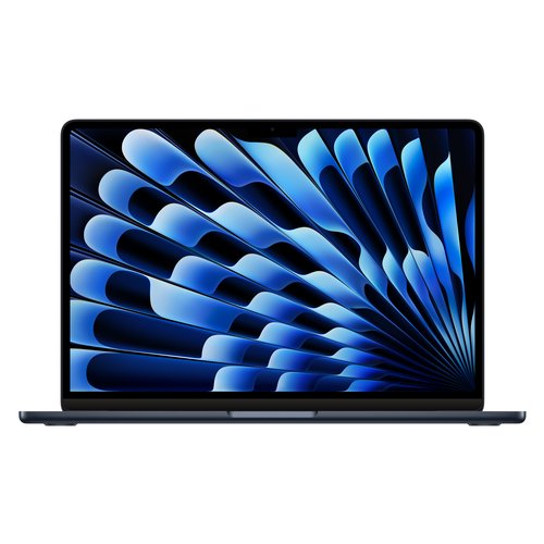 Image of MacBook Air 13 : Chip Apple M3 con CPU 8-core e GPU 8-core 16GB 512GB SSD - Mezzanotte