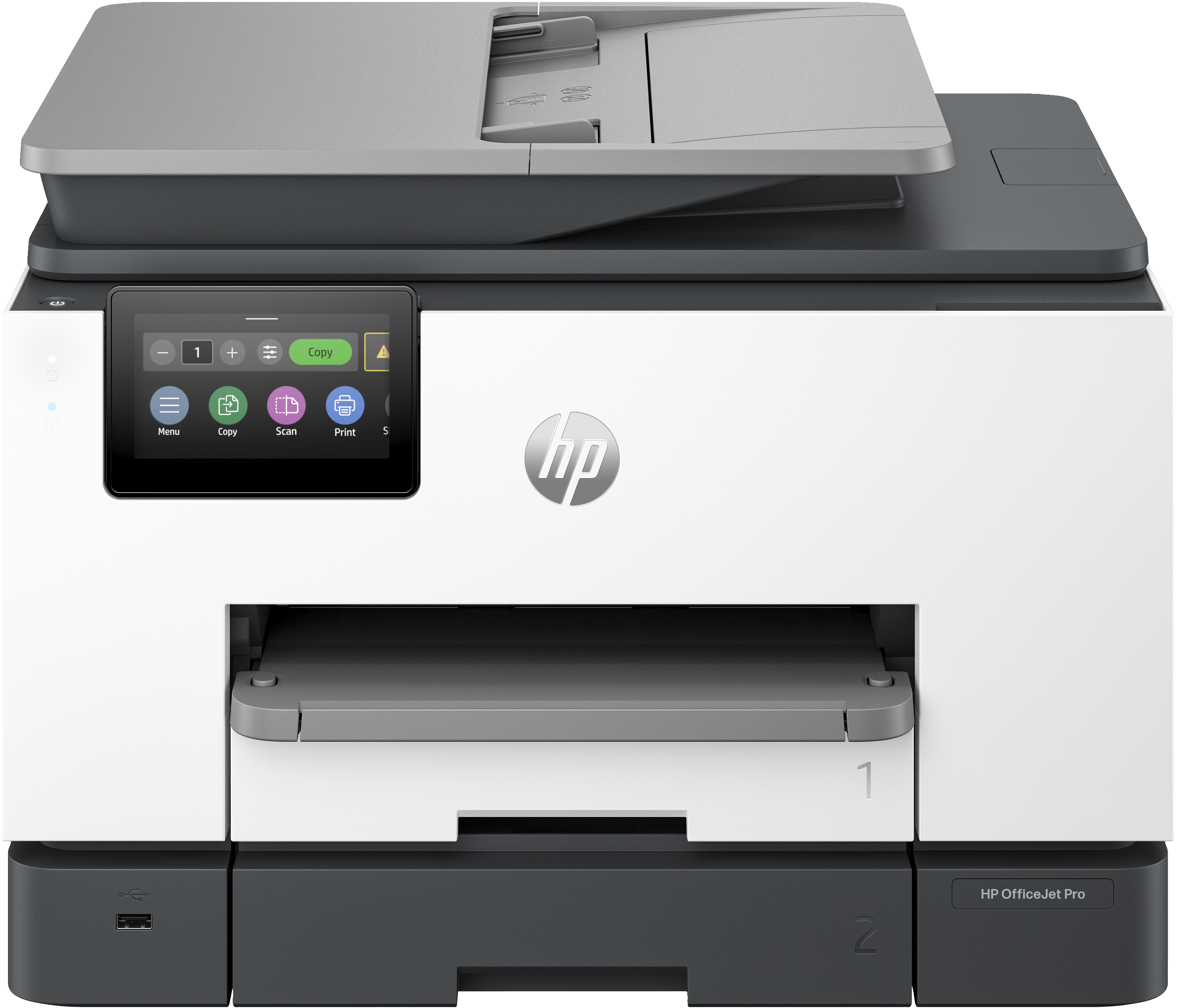 Image of HP OfficeJet Pro Stampante multifunzione HP 9132e, Colore, Stampante per Piccole e medie imprese, Stampa, copia, scansione, fax, wireless HP+ idonea a HP Instant Ink Stampa fronte/retro scansione fronte/retro alimentatore automatico di documenti fax touch