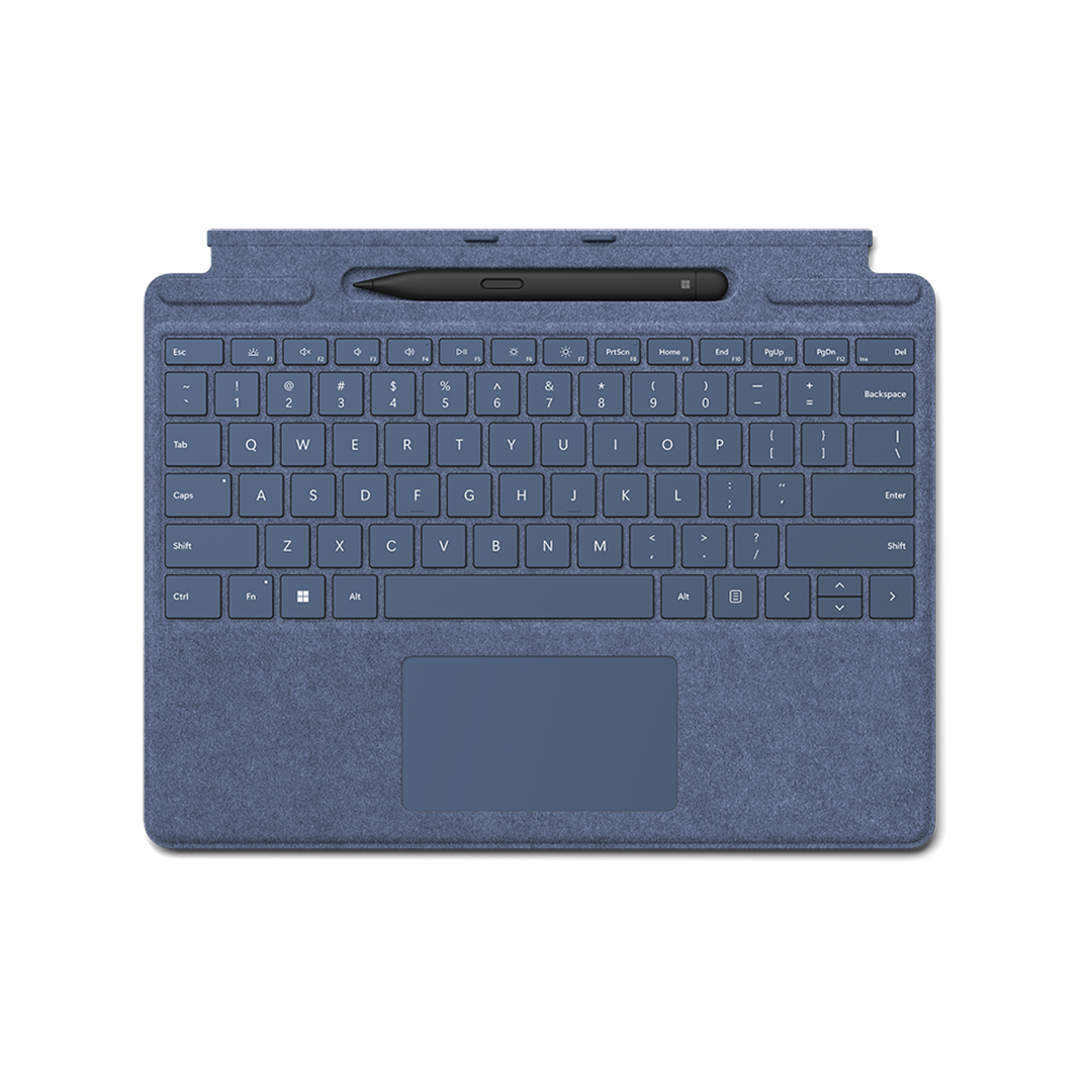 Image of Microsoft Surface Tastiera Signature per Pro Zaffiro con Slim Pen 2