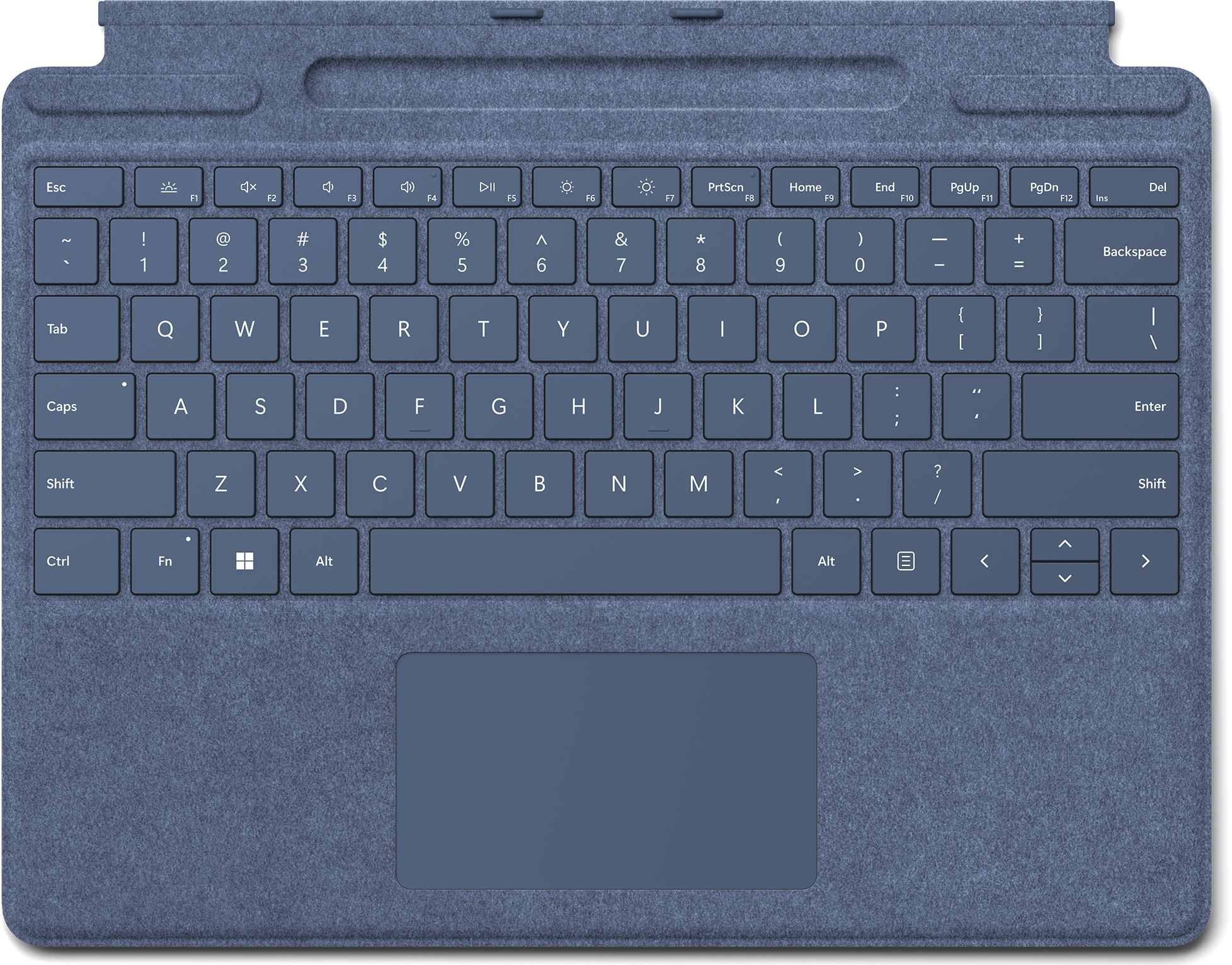 Image of Microsoft Surface Pro Keyboard Blu Microsoft Cover port QWERTY Italiano