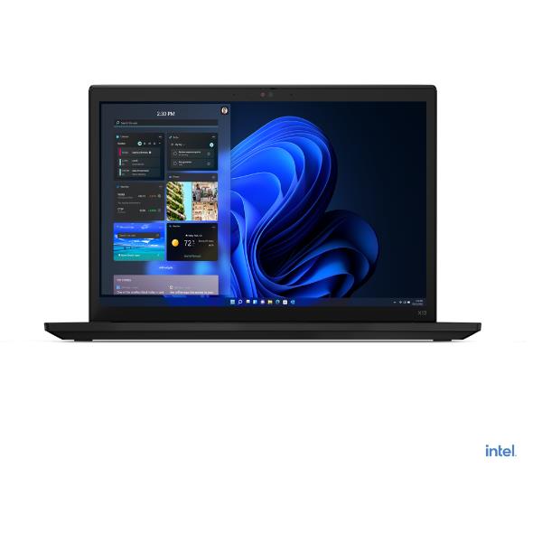 Image of Lenovo ThinkPad X13 Gen 4 (Intel) Intel® Core™ i7 i7-1355U Computer portatile 33,8 cm (13.3") WUXGA 16 GB LPDDR5-SDRAM 512 GB SSD Wi-Fi 6E (802.11ax) Windows 11 Pro Nero
