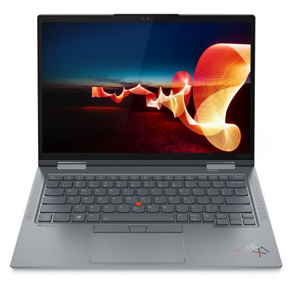 Image of Lenovo ThinkPad X1 Yoga Ibrido (2 in 1) 35,6 cm (14) Touch screen WUXGA Intel® Core™ i7 i7-1355U 16 GB LPDDR5-SDRAM 512 GB SSD Wi-Fi 6E (802.11ax) Windows 11 Pro Grigio