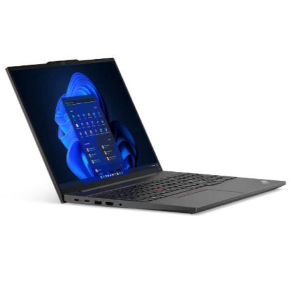 Image of Lenovo ThinkPad E16 Gen 1 (AMD) Computer portatile 40,6 cm (16") WUXGA AMD Ryzen™ 7 7730U 16 GB DDR4-SDRAM 512 GB SSD Wi-Fi 6 (802.11ax) Windows 11 Pro Nero