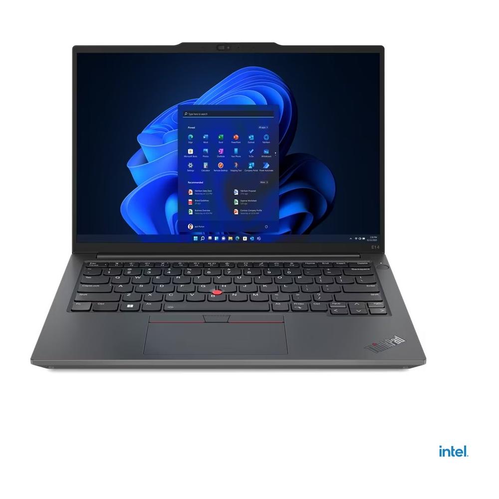 Image of Lenovo ThinkPad E14 Gen 5 (Intel) Intel® Core™ i7 i7-1355U Computer portatile 35,6 cm (14") WUXGA 16 GB DDR4-SDRAM 512 GB SSD Wi-Fi 6 (802.11ax) Windows 11 Pro Nero