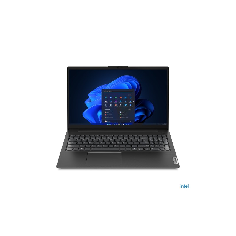 Image of Lenovo V V15 Intel® Core™ i5 i5-12500H Computer portatile 39,6 cm (15.6") Full HD 8 GB DDR4-SDRAM 256 GB SSD Wi-Fi 6 (802.11ax) Windows 11 Pro Nero