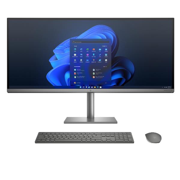 Image of HP Envy All-in-One 34-c1015nlBundle PC Intel® Core™ i7 i7-12700 86,4 cm (34") 5120 x 2160 Pixel PC All-in-one 16 GB DDR5-SDRAM 1 TB SSD NVIDIA GeForce RTX 3060 Windows 11 Home Wi-Fi 6 (802.11ax) Argento
