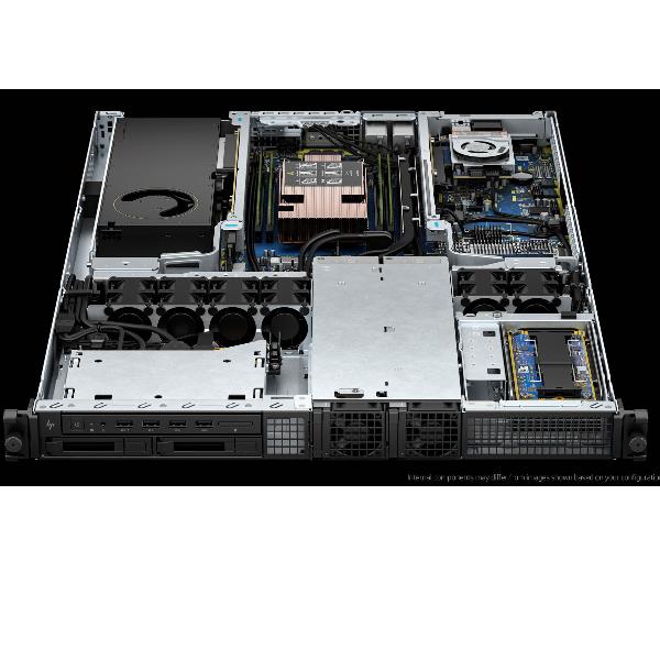 Image of HP Z4 Rack G5 Intel® Xeon® W w3-2425 32 GB DDR5-SDRAM 1 TB SSD NVIDIA Quadro T1000 Windows 11 Pro Telaio montato a rack Stazione di lavoro Nero