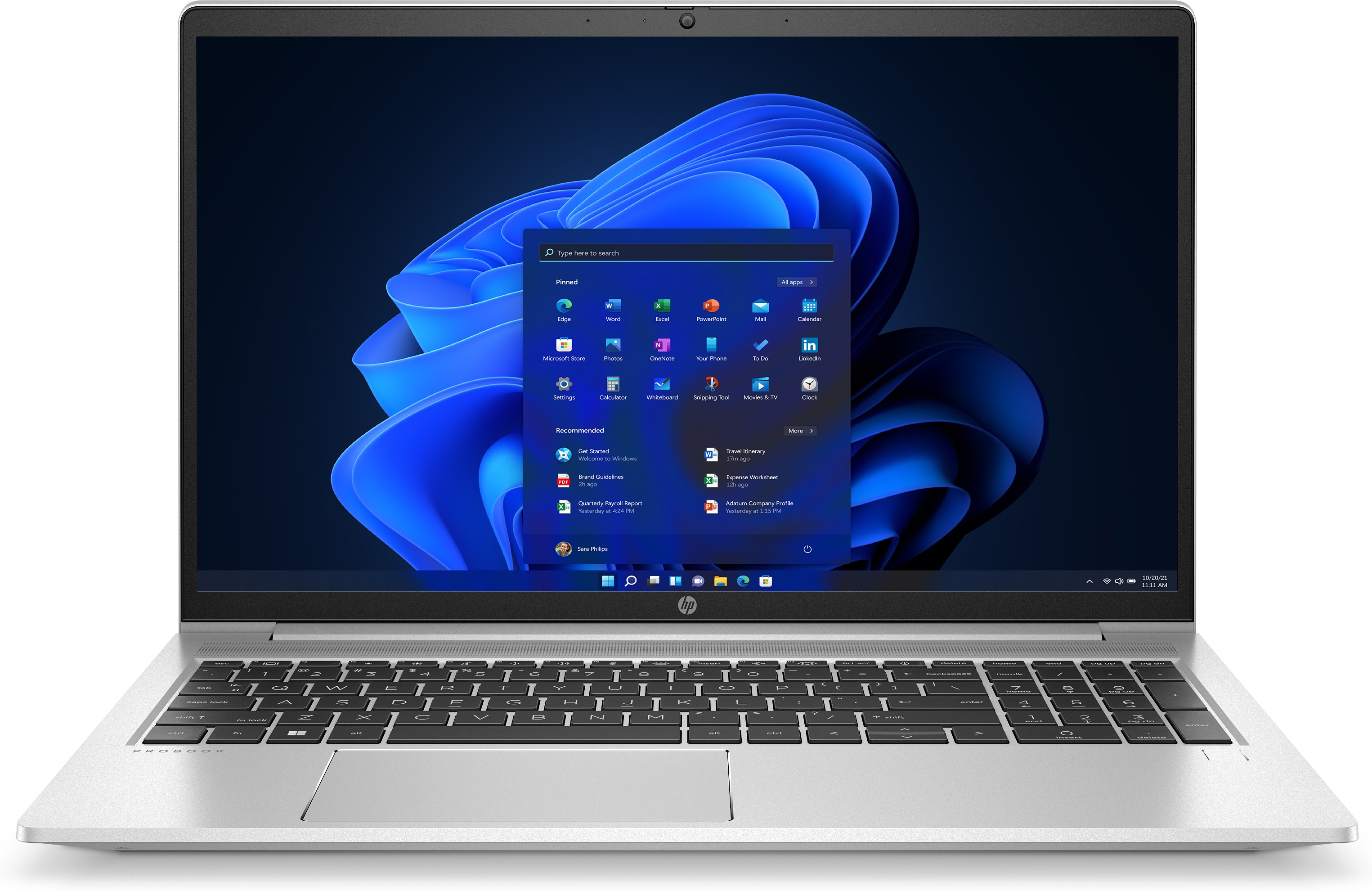 Image of HP ProBook 450 G9 Intel® Core™ i5 i5-1235U Computer portatile 39,6 cm (15.6") Full HD 16 GB DDR4-SDRAM 512 GB SSD Wi-Fi 6 (802.11ax) Windows 11 Pro Argento