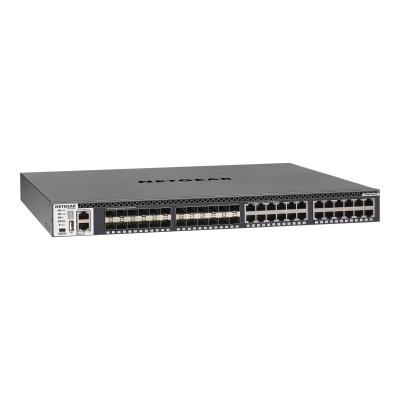 NETGEAR M4300-24X24F/US/EMEA Gestito 10G Ethernet (100/1000/10000) 1U Grigio