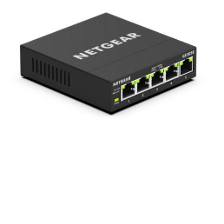 Image of NETGEAR GS305E Gestito Gigabit Ethernet (10/100/1000) Nero