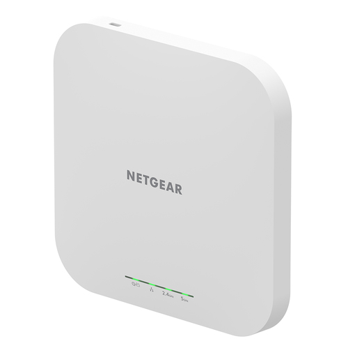 Image of NETGEAR Insight Cloud Managed WiFi 6 AX1800 Dual Band Access Point (WAX610) 1800 Mbit/s Bianco Supporto Power over Ethernet (PoE)