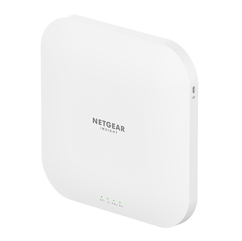 Image of NETGEAR Insight Cloud Managed WiFi 6 AX3600 Dual Band Access Point (WAX620) 3600 Mbit/s Bianco Supporto Power over Ethernet (PoE)
